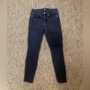 Gap Curvy True Skinny Jeans in Black Denim